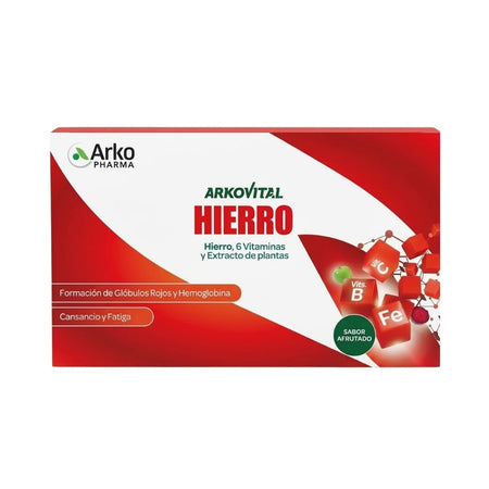 ARKOVITAL HIERRO 60 COMPRIMIDOS MASTICABLES