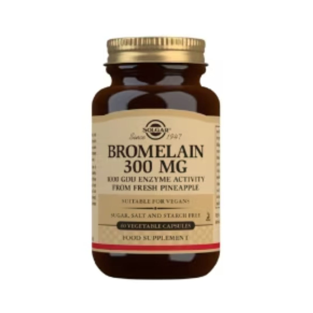 BROMELIA 300 MG 60 COMPRIMIDOS SOLGAR