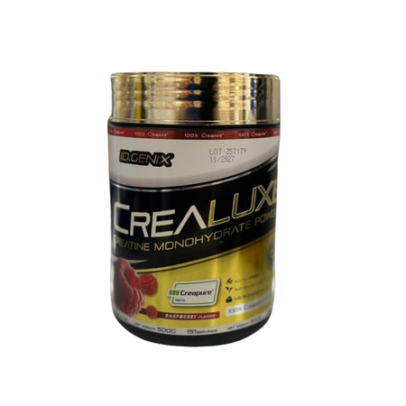 Crealuxe Creatine Monohydrate Raspberry 500 g - iO.GENIX