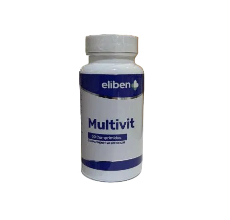 Multivitaminas 500 mg 50 Comprimidos ELIBEN