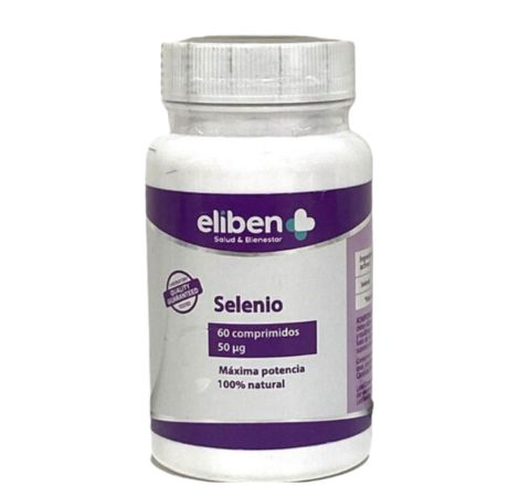 Selenio 50 mcg 60 Comprimidos ELIBEN