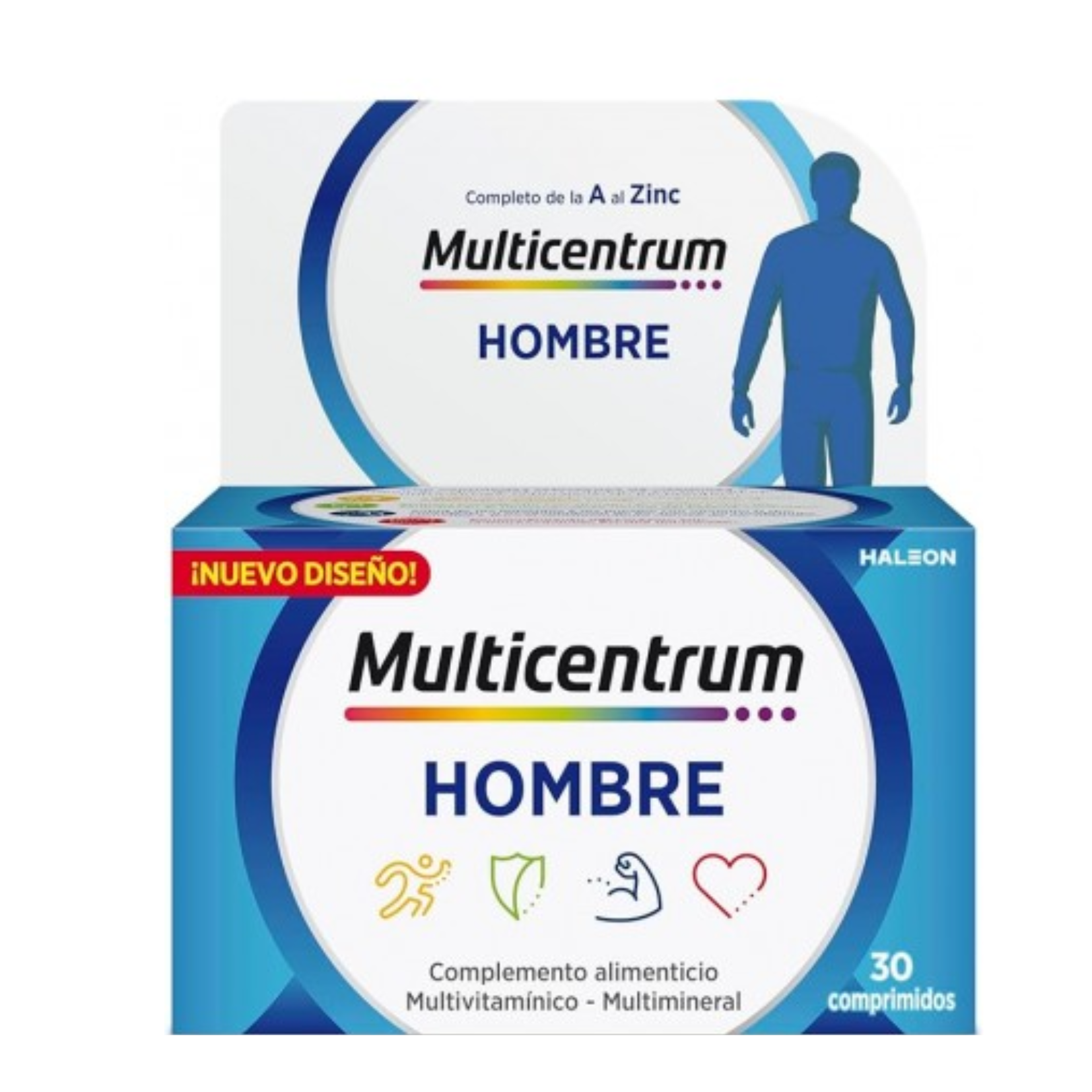 MULTICENTRUM HOMBRE 30 CAPS