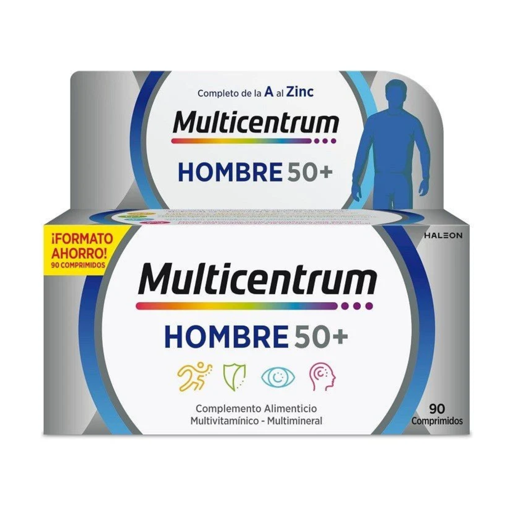 MULTICENTRUM 50+90 COMPRIMIDOS