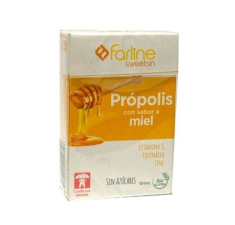 Farline Sweetsin Caramelos 1 Cajita 36.5 gr Sabor Miel Propolis