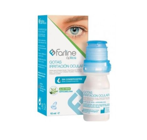 Farline Optica Gotas Irritacion Ocular Monodosis 10 Uds