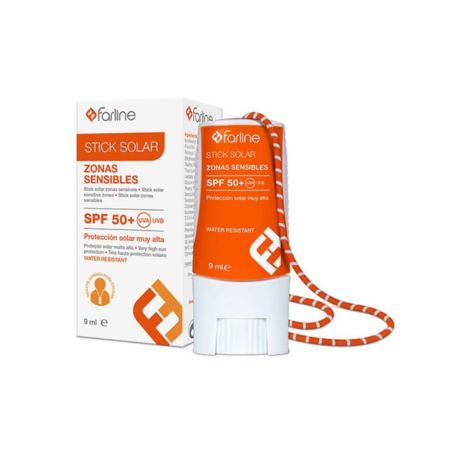 Farline Stik Solar SPF 50 + Zonas Sencibles 9 ML