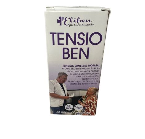 Tensioben 30 Capsulas Vegano ELIBEN