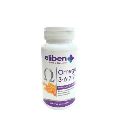 Omega 3 -6 -7 -9, 50 Capsulas ELIBEN