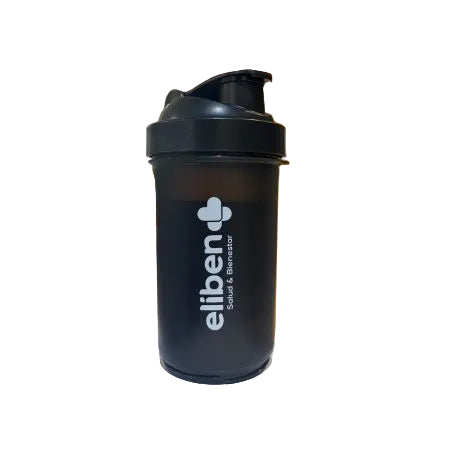 Shaker Eliben 800 ML con dosificador para suplementacion
