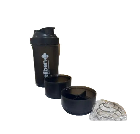 Shaker Eliben 800 ML con dosificador para suplementacion