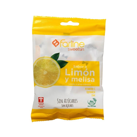 Farline Bolsa de Caramelos Limon Melisa 50 GR