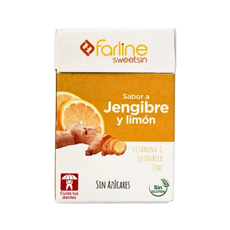 Farline Caramelos y Jengibre Limon Caja