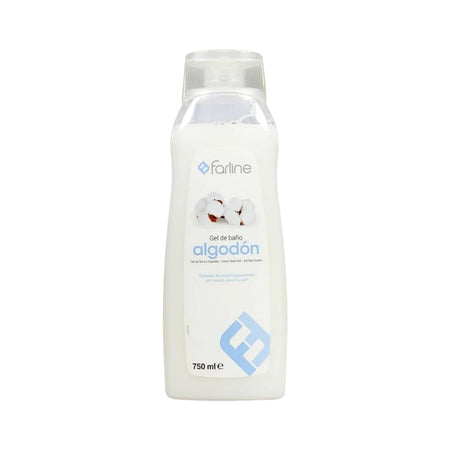 Farline Gel de Baño Flor Algodon 1 Envase 400 ML