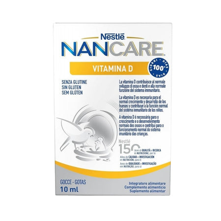 Nan Care Vitamina D 1 Frasco 10 ML
