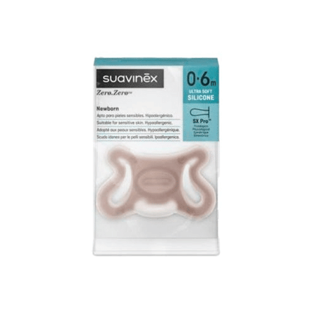 CHUPETE SILICONA FISIOLOGICO SUAVINEX SX PRO ZERO-ZERO 0 - 6 MESES 1 UNIDAD