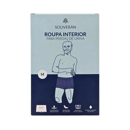 Ropa Interior para Perdidas de Urina Souverän Boxer (Talla M)
