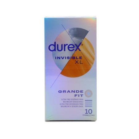 Preservativos Durex Invisible XL 10 uds