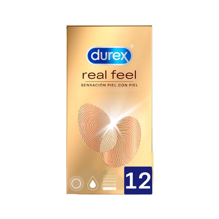 Preservativos Durex Real Feel 12 uds